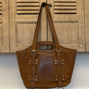 Saddleback Leather Tote Large Tobacco Full Grain